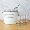 "Have A Drink" Ice Bucket and Scoop by TwineÂ®