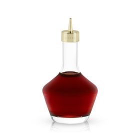 Bitters Bottle with Gold Dasher Top by ViskiÂ®
