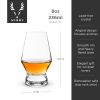 Raye Crystal Footed Scotch Glasses ViskiÂ®