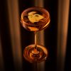 Reserve Nouveau Crystal Coupes in Amber ViskiÂ®