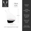 Rolling Crystal Wine Decanter ViskiÂ®