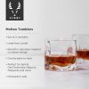 Crystal Molten Tumblers ViskiÂ®