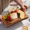Acacia Footed Serve Board by Twine LivingÂ®