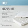 1.25 inch Ice Cube Tray with Lid in Marble by HOSTÂ®