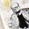 Harrison Heavyweight Champagne Stopper in Silver ViskiÂ®