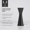 Large Gunmetal Japanese Style Jigger by ViskiÂ®