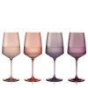 Reserve Nouveau Crystal Wine Glasses in Moonrise ViskiÂ®