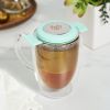 Erin Turquoise Universal Tea Infuser in Turquoise by Pinky U