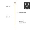 Summit Cocktail Picks in Copper ViskiÂ®