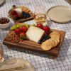 Acacia Footed Serve Board by Twine LivingÂ®