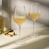 Admiral Cut Crystal Universal Wine Glasses Viski