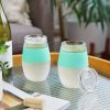 Wine FREEZEâ„¢ Cooling Cups in Mint (set of 2) and lids by HOS