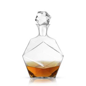 Seneca Faceted Crystal Liquor Decanter ViskiÂ®