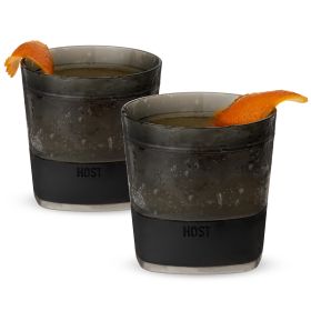 Whiskey FREEZEâ„¢ Cooling Cup in Smoke (set of 2) by HOSTÂ®