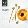 Gold Art Deco Cocktail Picks by ViskiÂ®