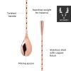 Summit 40cm Weighted Barspoon in Copper ViskiÂ®