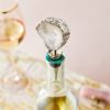 White Geode Bottle Stopper by TwineÂ®