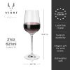 Reserve Inez Crystal Bordeaux Glasses ViskiÂ®