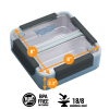 Blue Food Storage Box Healthy Human