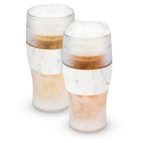 Beer FREEZEâ„¢ in Marble (set of 2) by HOSTÂ®