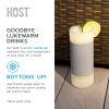 Glass FREEZEâ„¢ Highball Glass (set of two) in Gray by HOSTÂ®