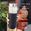 FREEZEâ„¢ Bottle in Black by HOSTÂ®