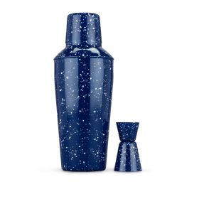 Enamel Cocktail Shaker and Jigger Set Foster & Ryeâ„¢