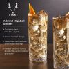 Admiral Crystal Highball Glasses ViskiÂ®