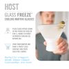 Glass FREEZEâ„¢ Martini Glass by HOSTÂ®  (set of two)