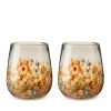 Artistico Recycled Stemless Wine Glass Set by Twine LivingÂ®