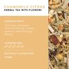 Chamomile Citrus Tea Sachets In Tin by Pinky Up
