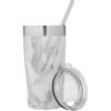 20oz White Cruiser Tumbler Healthy Human