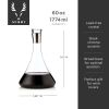 Irving Chrome-Rim Wine Decanter ViskiÂ®