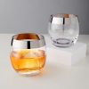 Irving Crystal Chrome-Rim Tumblers ViskiÂ®