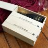 Newlywed's Anniversary Wooden Wine Box by TwineÂ®