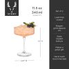 Meridian Crystal Coupe Glasses ViskiÂ®