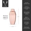 Summit Heavyweight Cocktail Shaker in Copper ViskiÂ®