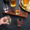 Raye Crystal Spirits Tasting Glass Flight ViskiÂ®