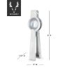 Citrus Juicer in Silver ViskiÂ®