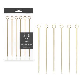 Belmont Cocktail Picks in Gold ViskiÂ®