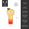 Crystal Pearl Diver Glasses by ViskiÂ®