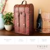 Vintage Striped Trunk Wine Box TwineÂ®