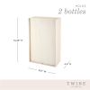 2-Bottle Paulownia Wood Wine Box by TwineÂ®