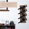 Metal and Wood Wine Rack by TwineÂ®