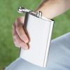 TrueFlaskâ„¢: 8 oz Stainless Steel Flask