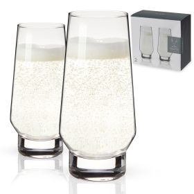 Raye Weighted Stemless Champagne Flutes ViskiÂ®