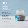 Glass FREEZEâ„¢ Tasting Glass (set of two) in Gray by HOSTÂ®