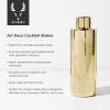 Art Deco Gold Cocktail Shaker in Gold ViskiÂ®