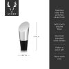 Harrison Heavyweight Bottle Stopper in Silver ViskiÂ®