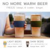 Beer FREEZEâ„¢ in Green (set of 2) by HOSTÂ®